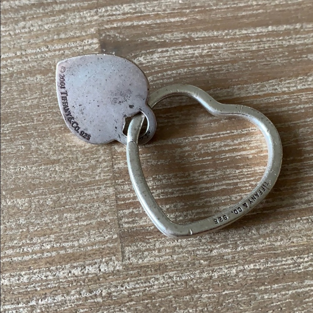 Tiffany & Co heart keychain